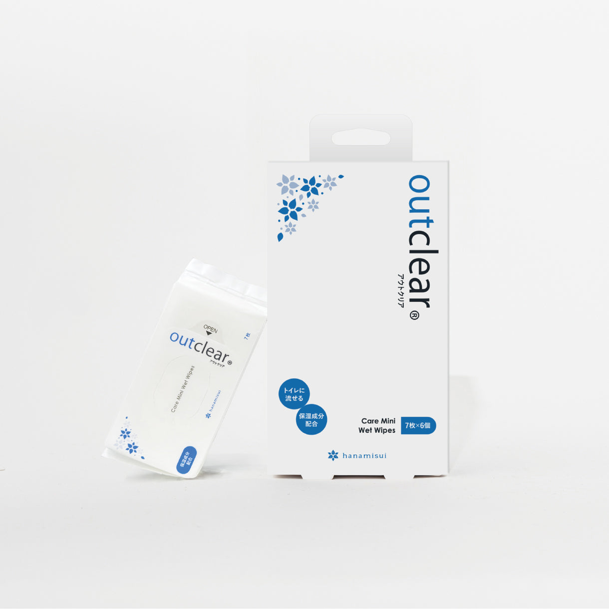 ケア ミニ ウェットワイプ ＜ふきとり用化粧水＞ 1箱（6個入り）